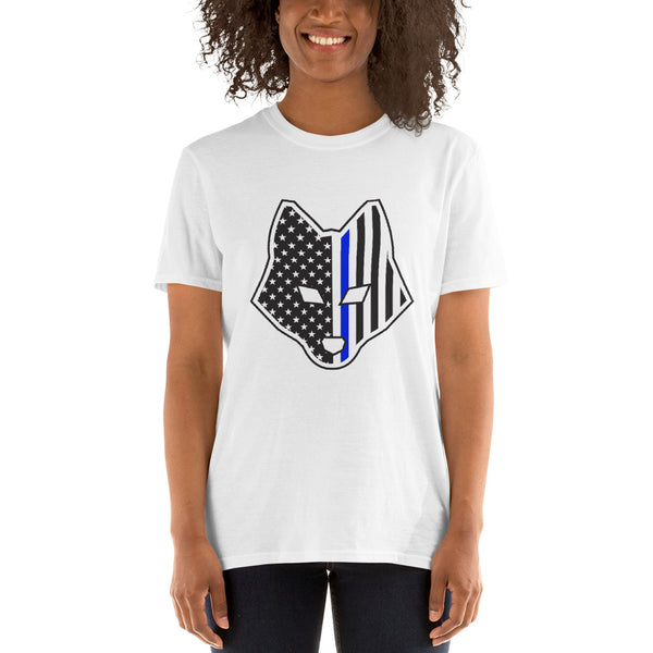 Thin Blue Line Short-Sleeve Unisex T-Shirt
