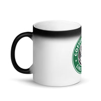 Coffee Strong Matte Black Magic Mug
