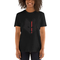 Thin Red Line Short-Sleeve Unisex T-Shirt